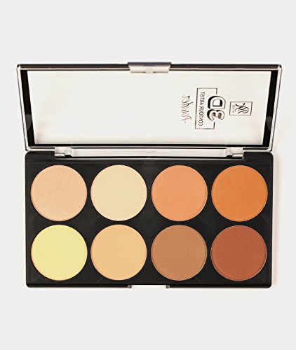 Ruby Kisses 3D Contour Artist Powder Palette - RPCP01 Light Medium - Duafe Beauty Collective
