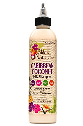 Alikay Naturals - Caribbean Coconut Milk Shampoo 8oz - Duafe Beauty Collective