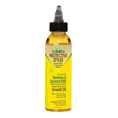 TALIAH WAAJID Gro Hair Gro Bamboo And Coconut Milk Growth Oil 4.FL.OZ - Duafe Beauty Collective
