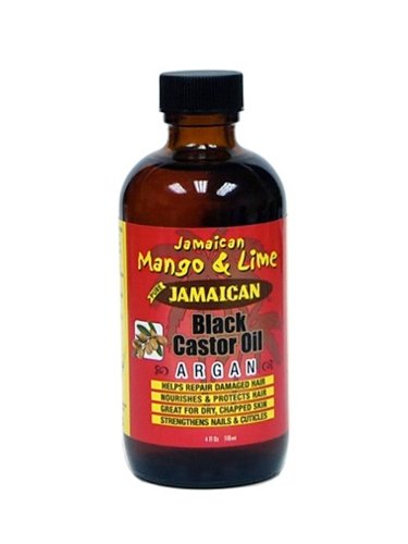 Jam. Mango & Lime Black Castor Oil Argan 4oz - Duafe Beauty Collective