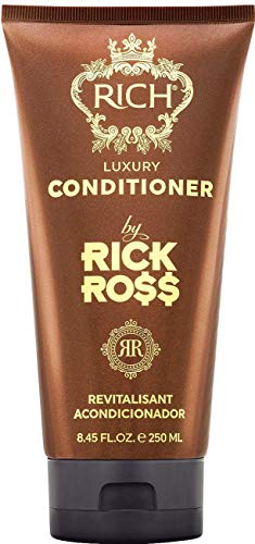 RICH by Rick Ross Luxury 4-piece Hair Care & Shaving Set for Men – Shampoo, Conditioner, Shaving Cream & Aftershave Balm
