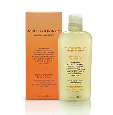 Mixed Chicks Straightening Serum - Thermal Protection, 4 fl.oz - Duafe Beauty Collective