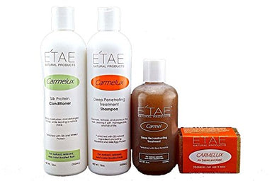 E'TAE Natural Shampoo + Conditioner + Treatment+Carmelux for Baby and Kids! - Duafe Beauty Collective
