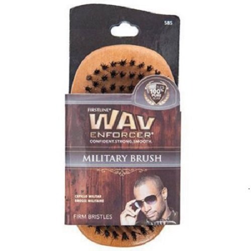Wav Enforcer Military Brush Single - Duafe Beauty Collective
