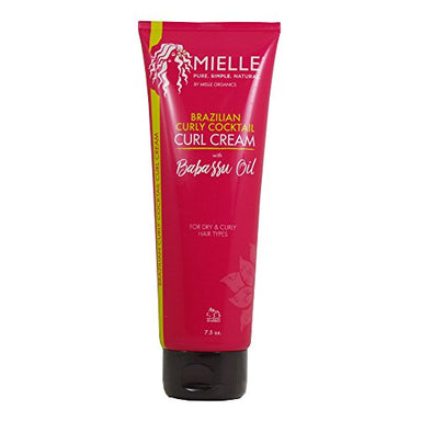 Mielle Organics Brazilian Curly Cocktail Curl Cream (7.5 oz.) - Duafe Beauty Collective