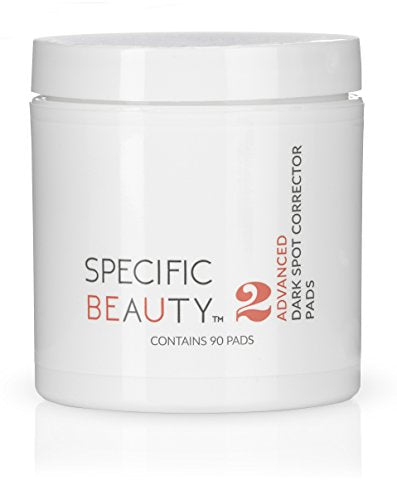 Specific Beauty Skin Brightening Pads, Skin Smoothing for more Even Texture & Tone- Dark Spot Fading Kojic Acid & Licorice 90 X 2 180 Pads
