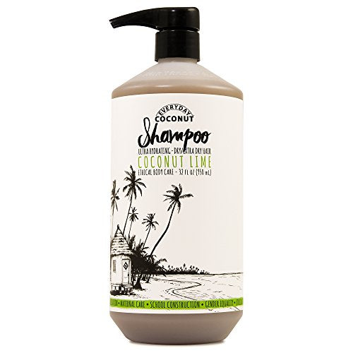 Alaffia - EveryDay Coconut - Ultra Hydrating Shampoo, Coconut-Lime, 32 Ounces - Duafe Beauty Collective