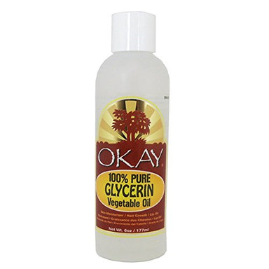 Okay 100% Pure Oil, Vegetable, 6 Ounce - Duafe Beauty Collective