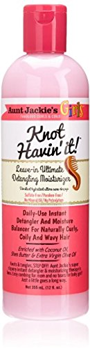 Aunt Jackie's Girls Knot Havin' It! Leave-In Ultimate Detangling Moisturizer, 12 oz (Pack of 3) - Duafe Beauty Collective