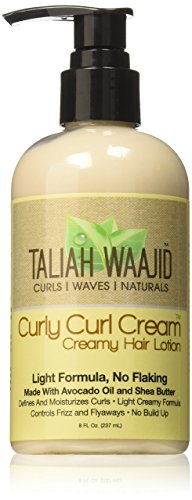 Taliah Waajid Curly Cream Hair Lotion, 8 Ounce - Duafe Beauty Collective