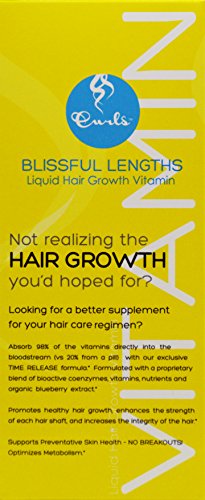 Curls Blissful Lengths Liquid Hair Growth Vitamin (8 oz.) - Duafe Beauty Collective