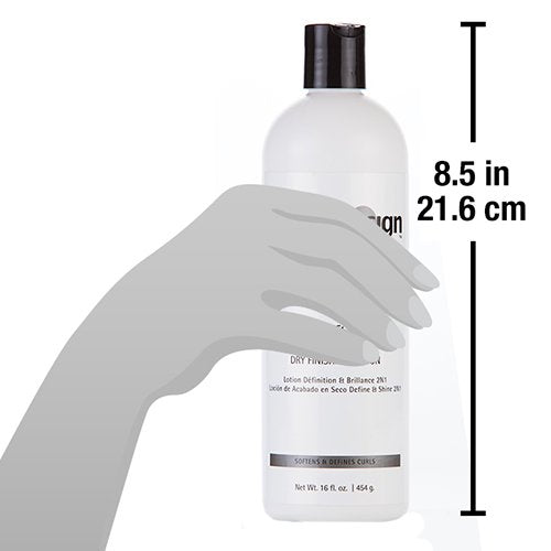 Design Essentials 2-N-1 Dry Finishing Lotion to Restore, Define & Revitalize Waves, Curls, and Texturized Styles -Wave By Design Collection, 16oz. - Duafe Beauty Collective