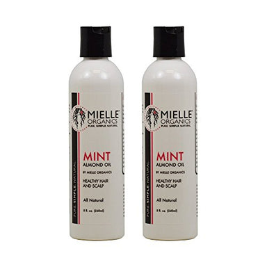 Mielle Organics Mint Almond Oil 8oz "Pack of 2" - Duafe Beauty Collective