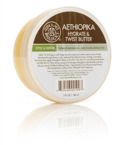 Qhemet Biologics Aethiopika Hydrate & Twist Butter - Duafe Beauty Collective