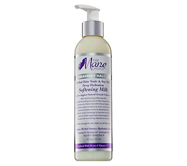 The Mane Choice Heavenly Halo Herbal Hair Tonic & Soy Milk Deep Hydration Softening Milk 8 fl oz , pack of 1 - Duafe Beauty Collective