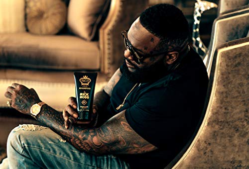 RICH by Rick Ross Luxury Shampoo for Men with All Hair Types - Clean, Soften & Moisturize Dry & Damaged Hair – Sulfate, Paraben & Mineral Oil Free, 8.45 Fl oz