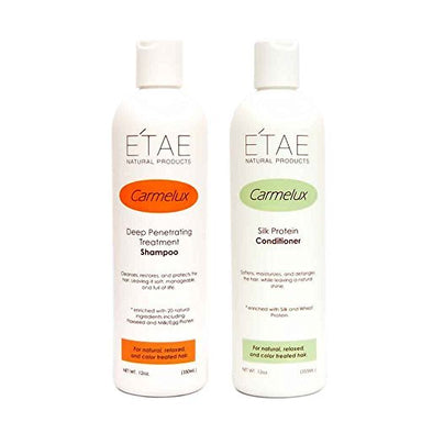 Etae Carmelux Shampoo 12oz and Conditioner 12oz Set - Duafe Beauty Collective