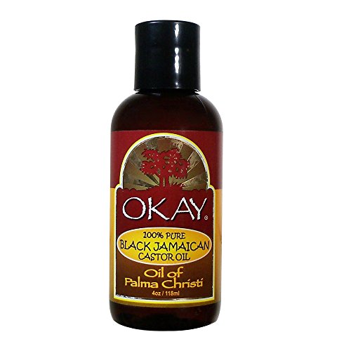 Okay Jamaican Castor Oil, Black, 4 Ounce - Duafe Beauty Collective
