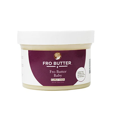 Fro Butter Baby Hair Detangler | All-Natural, Organic & Vegan Friendly | With Fro Butter & Nourishing Extracts | Stop Itching & Dandruff| Ideal For Curly Hair, Kids Of All Ages|Sulfate & Paraben-Free - Duafe Beauty Collective