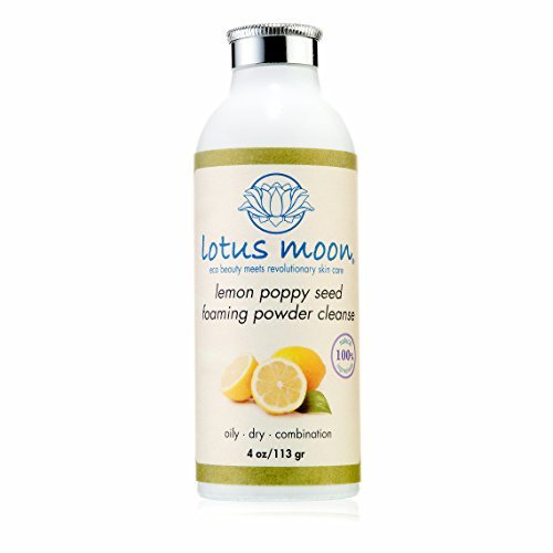Lotus Moon Lemon Poppy Seed Foaming Powder Cleanse - Duafe Beauty Collective