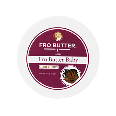 Fro Butter Baby Hair Detangler | All-Natural, Organic & Vegan Friendly | With Fro Butter & Nourishing Extracts | Stop Itching & Dandruff| Ideal For Curly Hair, Kids Of All Ages|Sulfate & Paraben-Free - Duafe Beauty Collective