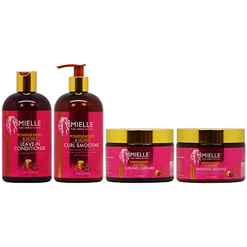 Mielle Organics Pomegranate & Honey 4-piece Collection for Curly Hair - Duafe Beauty Collective