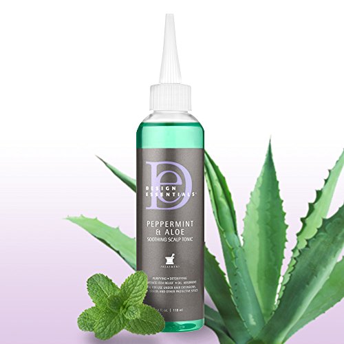 Design Essentials Peppermint & Aloe Soothing Scalp & Skin Tonic for  Instant Itch Relief from Scalp Irritation-4oz. - Duafe Beauty Collective