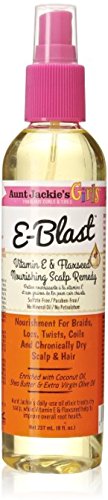 Aunt Jackie's Girls E-Blast Vitamin E & Flaxseed Nourishing Scalp Remedy, 8 oz (Pack of 11) - Duafe Beauty Collective
