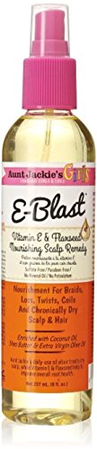 Aunt Jackie's Girls E-Blast Vitamin E & Flaxseed Nourishing Scalp Remedy, 8 oz (Pack of 11) - Duafe Beauty Collective