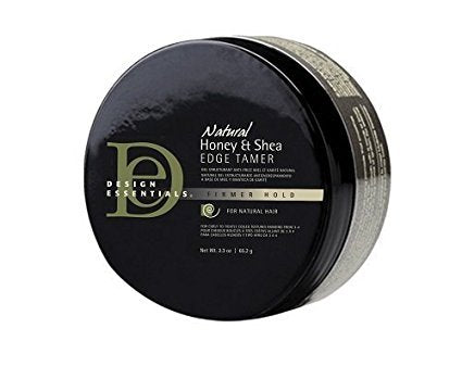 Design Essentials Natural Honey & Shea Edge Tamer with Almond & Avocado Oils for Luminous Shine and Firm Hold- 2.3oz - Duafe Beauty Collective