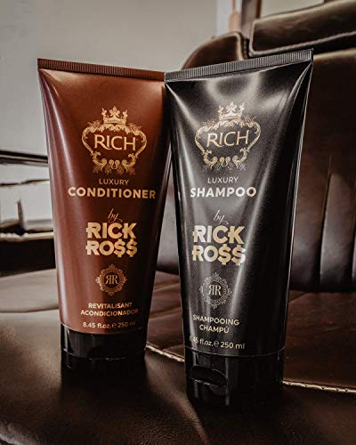 RICH by Rick Ross Luxury 2-piece Hair Care Set for Men – Shampoo & Conditioner