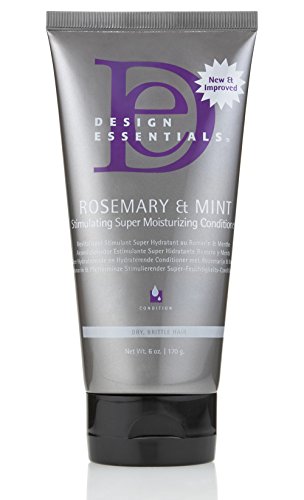Design Essentials Rosemary & Mint Super Moisturizing Ultra Stimulating Conditioner Best for Medium to Coarse Textures-Insane Moisture for Dry Hair - 6oz. - Duafe Beauty Collective