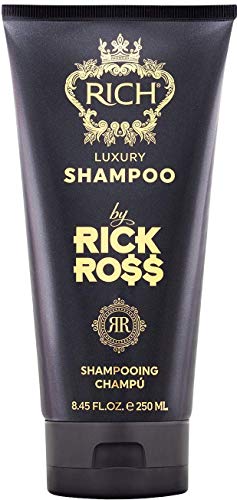 RICH by Rick Ross Luxury 4-piece Hair Care & Shaving Set for Men – Shampoo, Conditioner, Shaving Cream & Aftershave Balm