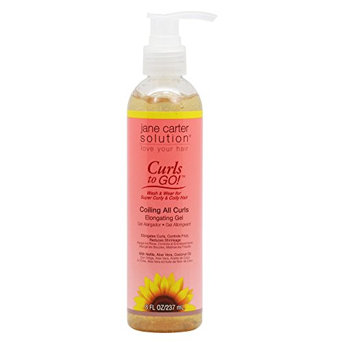 Jane Cosmetics Carter Curls To Go Coiling Elongating Gel, 8 oz./237 mL - Duafe Beauty Collective