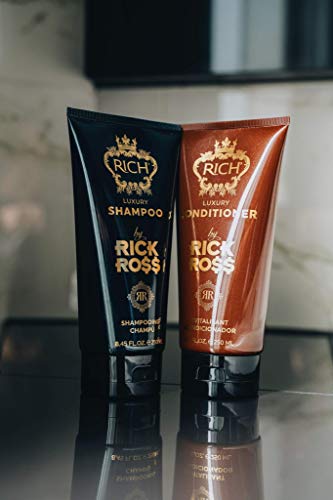 RICH by Rick Ross Luxury 2-piece Hair Care Set for Men – Shampoo & Conditioner
