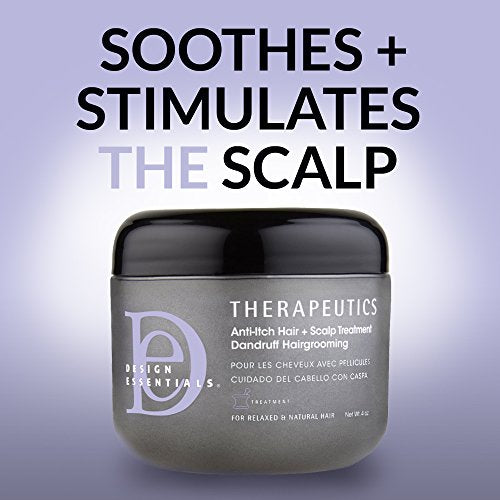 Design Essentials Anti-Itch Hair + Scalp Treatment Dandruff Hairgrooming for Instant Relief-4oz. - Duafe Beauty Collective