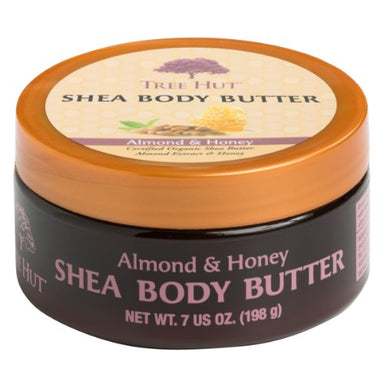 Tree Hut Shea Body Butter, Almond & Honey, 7-Ounce (Pack of 3) - Duafe Beauty Collective