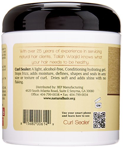 Taliah Waajid Curls, Waves and Naturals Curl Sealer, 6 Ounce - Duafe Beauty Collective