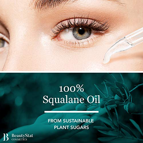 BeautyStat Cosmetics Universal Moisture Essence, 100% Pure Squalane, Face Oil