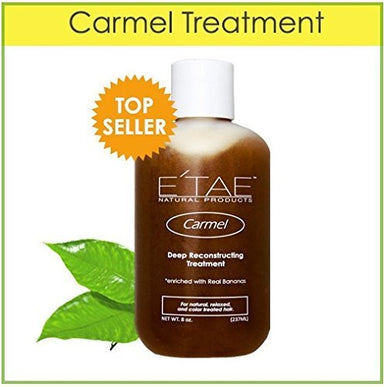 E'TAE Natural Products - Carmel Deep Reconstructing Treatment 8oz - Duafe Beauty Collective