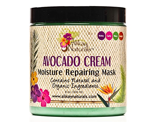 Alikay Naturals - Avocado Cream Moisture Repairing Hair Mask 8oz - Duafe Beauty Collective