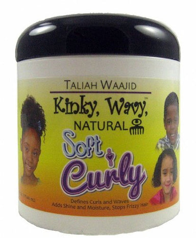 Taliah Waajid Kinky Wavy Natural Soft and Curly Jelly, 6 Ounce - Duafe Beauty Collective