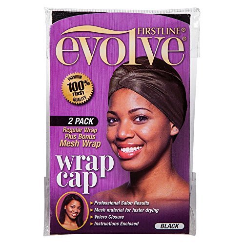 Evolve Satin and Mesh Wrap Caps 2 Pack - Duafe Beauty Collective