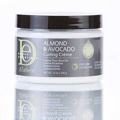 Design Essentials Nourishing Curling Crème for Naturally Curly Coily Hair Textures-Almond & Avocado Collection, 12oz. - Duafe Beauty Collective