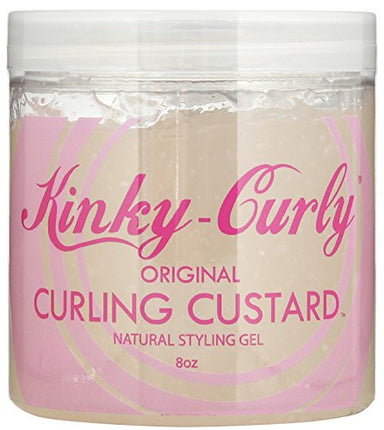 Kinky Curly Curl Custard Gel, 8 oz - Duafe Beauty Collective