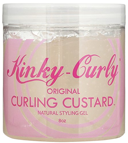 Kinky Curly Curl Custard Gel, 8 oz - Duafe Beauty Collective