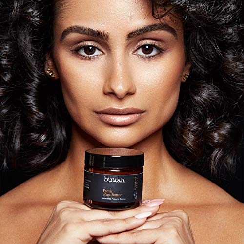 Buttah Skin by Dorion Renaud Complete Skin Kit for Melanin Rich Skin | Facial Shea Butter 2oz | Vitamin C Serum 1oz | Facial Cleanser 3.4oz | Organic & All Natural Skin Care | Black Owned Skincare