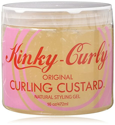 Kinky Curly Original Curling Custard Natural Styling Gel 16 oz - Duafe Beauty Collective