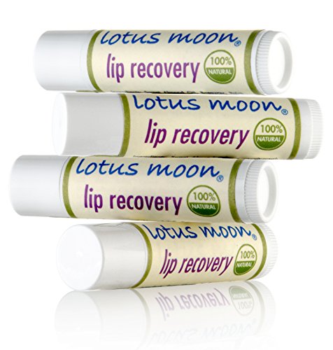 Lotus Moon Lip Recovery Lip Balm - 4-pack - The best lip balm your lips will ever LOVE! - Duafe Beauty Collective