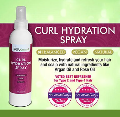 OBIA Naturals Curl Hydration Spray, 8 oz. - Duafe Beauty Collective